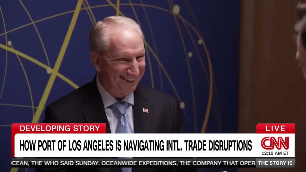 Port of LA Executive Director Gene Seroka on CNN The Story is...with Elex Michaelson (May 4, 2026)