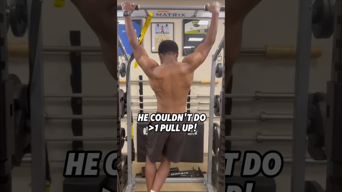 He Couldn’t Do Pull-Ups UNTIL…🤯