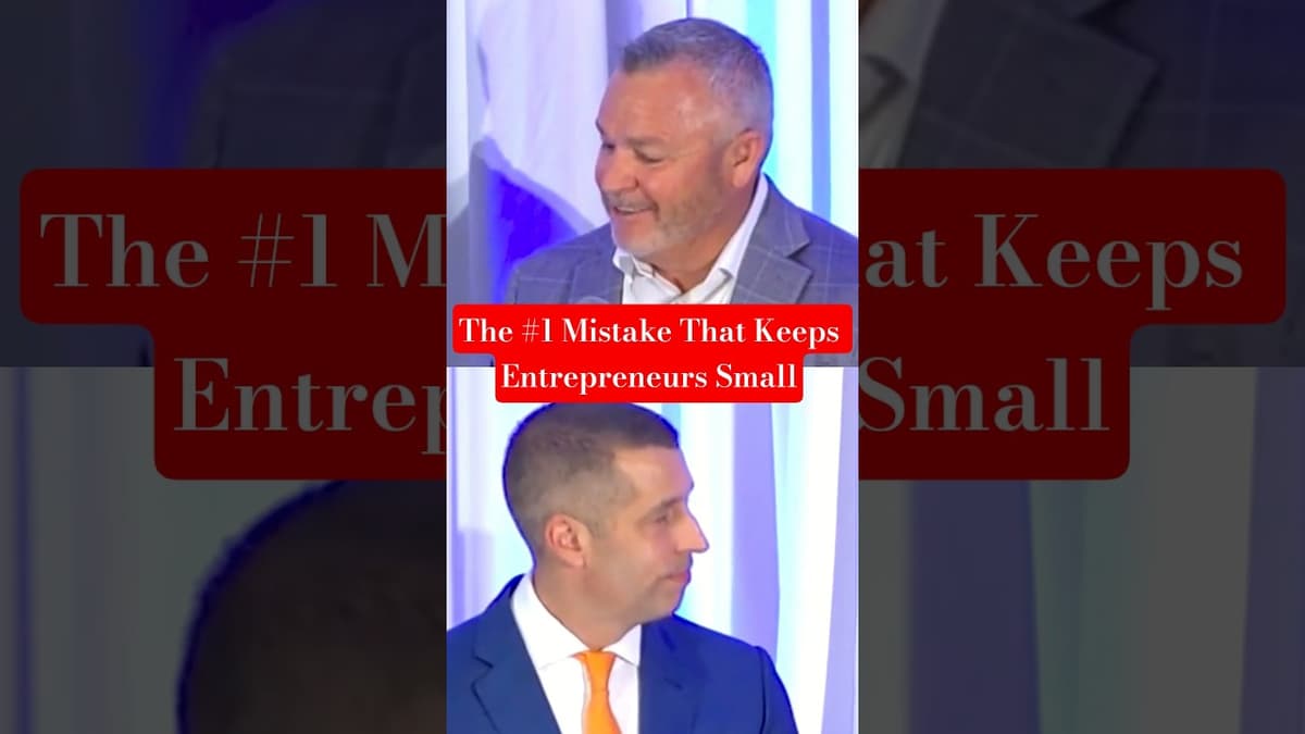 8-Figure CEO Explains the Mistake Keeping Small Businesses Stuck