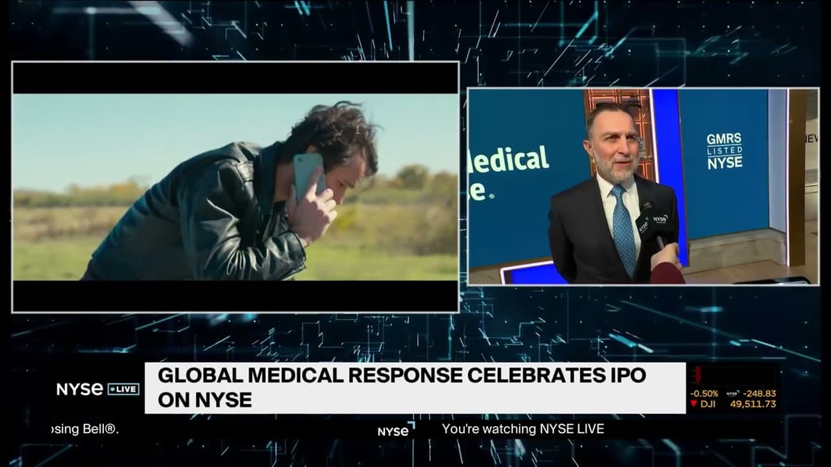 Global Medical Response CEO Nick Loporcaro on Firm’s Next Move After IPO