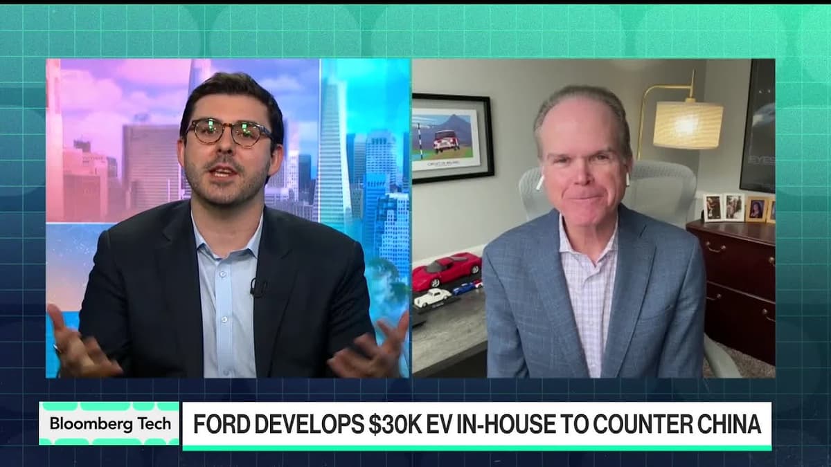 Ford Looks to Hit $30,000 EV Price Target by Shrinking Battery