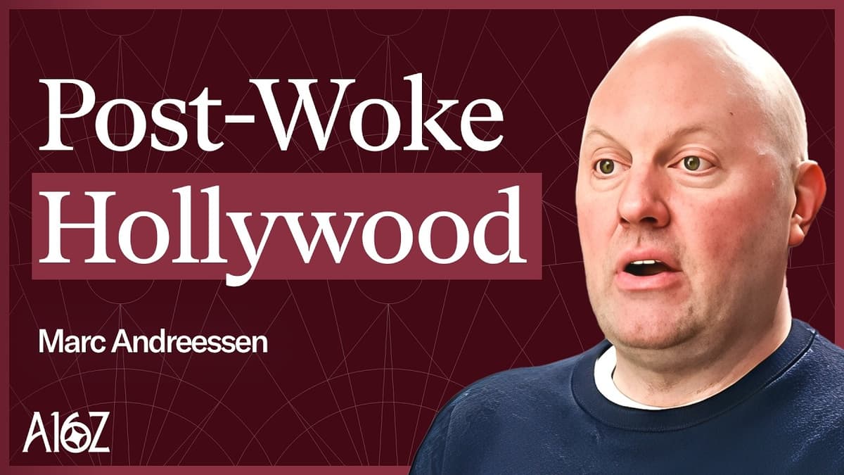 Marc Andreessen on the State of Film and Hollywood