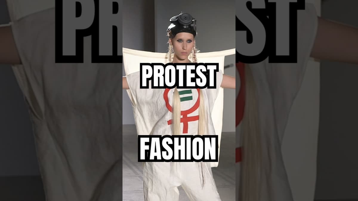 Fashion as Resistance ⚡ The Power of Protest Fashion | Ethical Designer Carla Fernández 🔥
