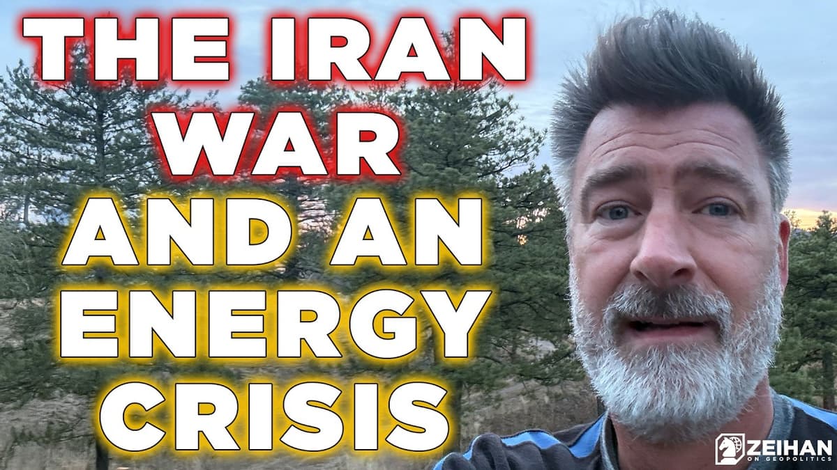 Iran War Escalates: 20 Million Barrels a Day of Crude Oil Disrupted || Peter Zeihan