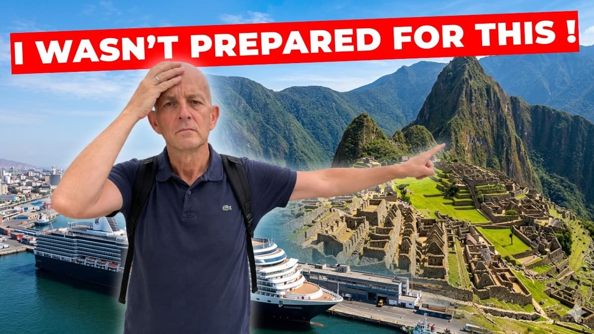 I Took a $5,000 Gamble To Leave My Cruise Ship To See Machu Picchu