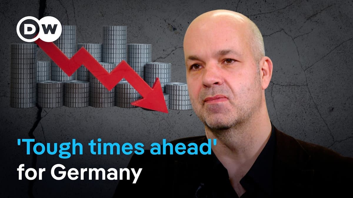 Leading Economist: Germany Cannot Muddle Through Any Longer | DW News