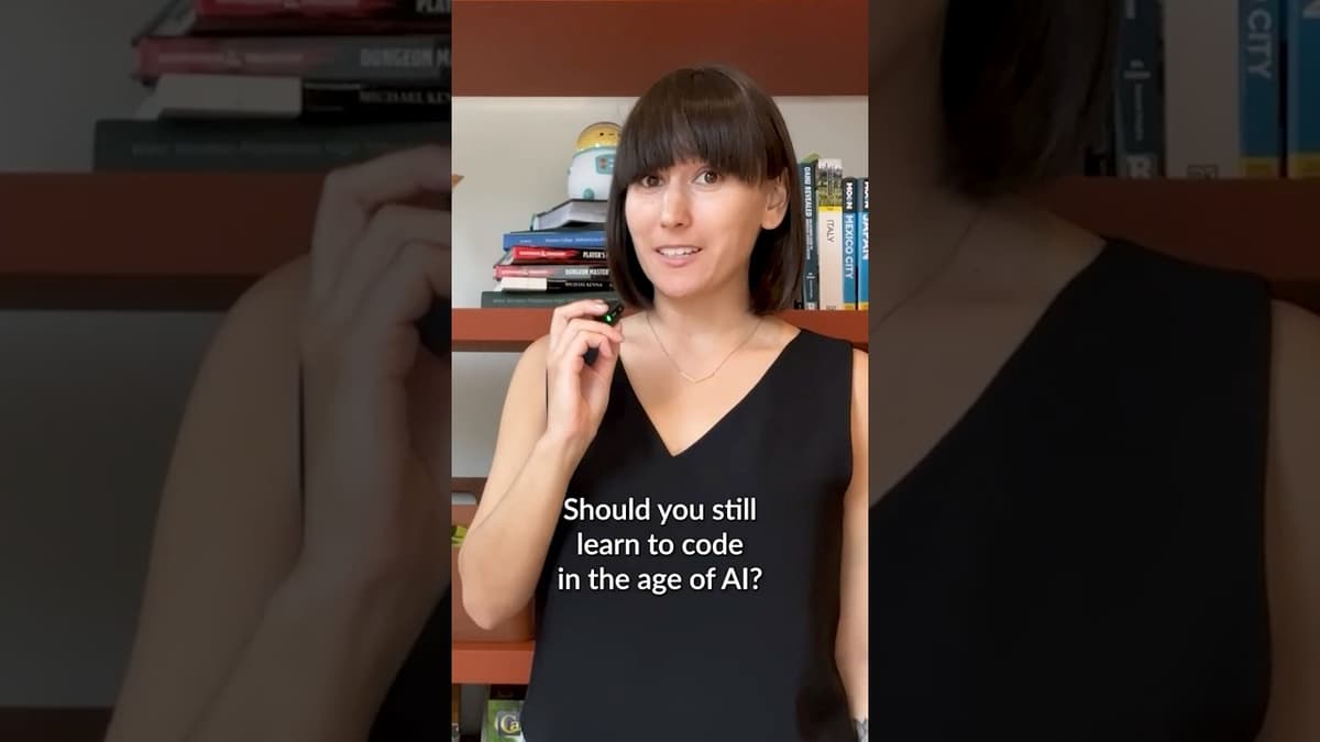 Should You Still Learn to Code in the Age of AI?
