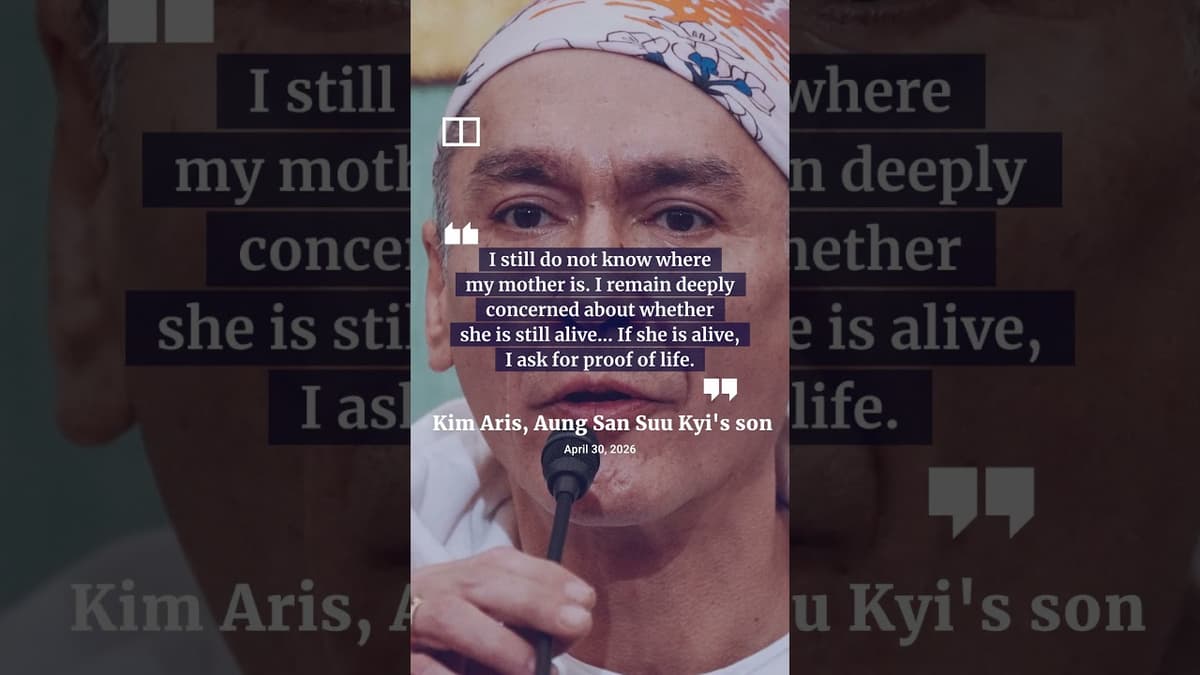 First Public Image in Years of Myanmar’s Aung San Suu Kyi