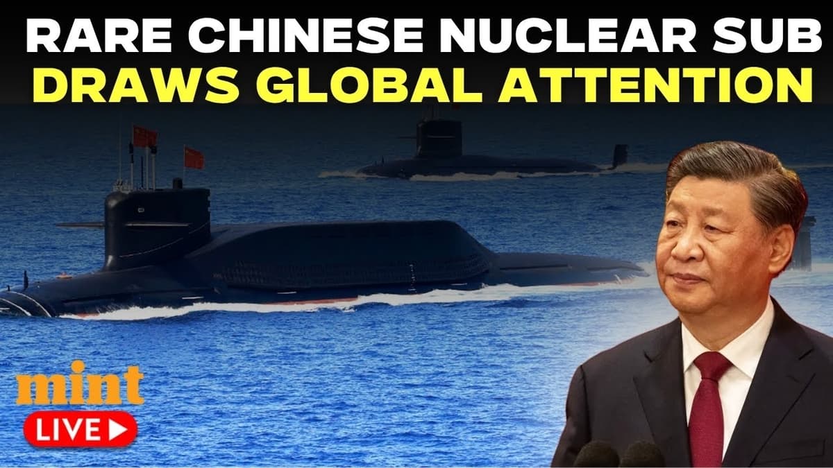 LIVE | China’s Type 093B Submarine Appears Near Hainan Raising Taiwan Security Questions | Trump| Xi