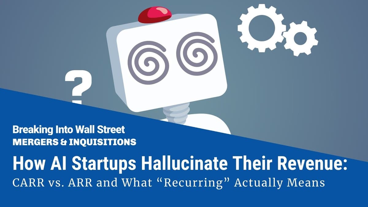How AI Startups Hallucinate Their Revenue: CARR Vs. ARR