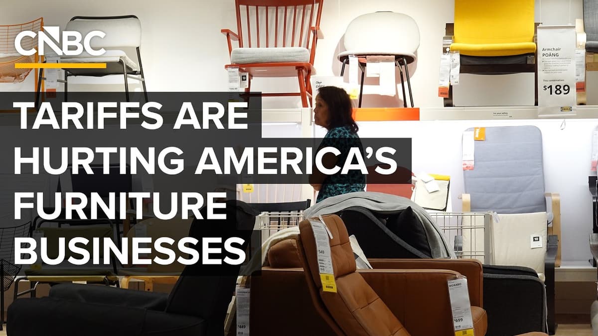 How Tariffs Are Pushing America’s Furniture Industry to the Brink