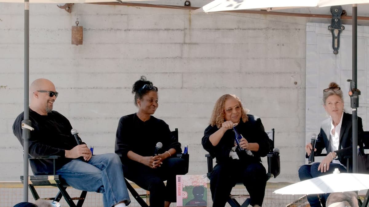 Gary Simmons, Lorna Simpson, Kellie Jones & Ingrid Schaffner on ‘Destiny Is a Rose’