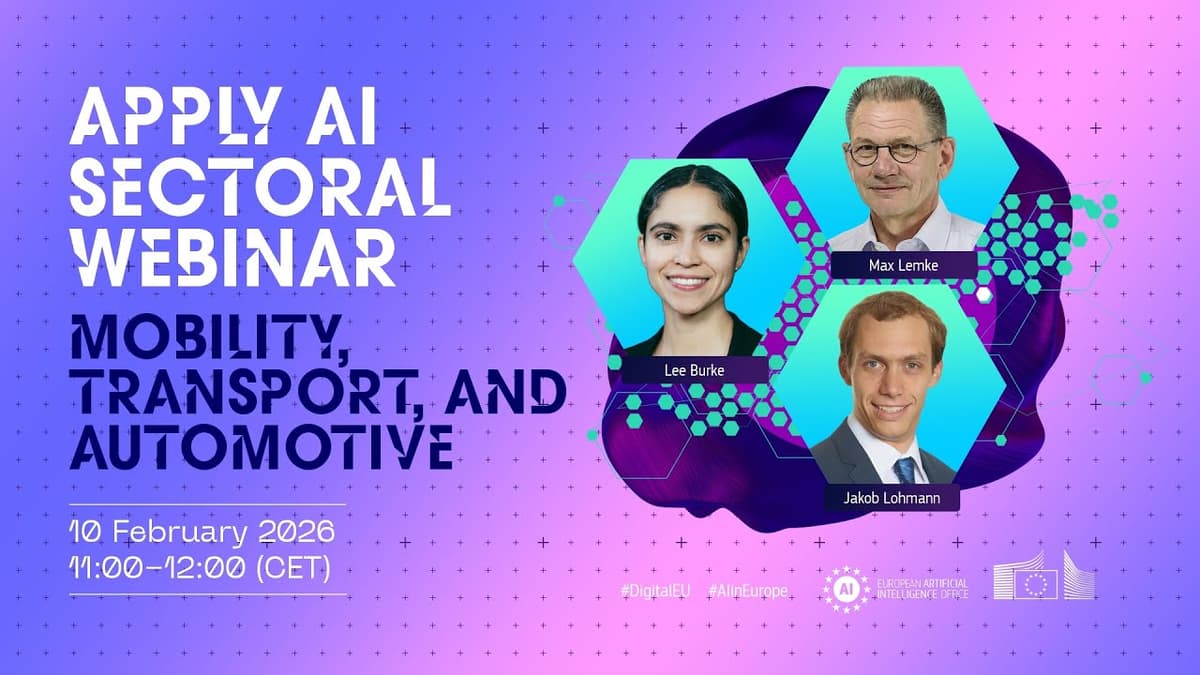 Apply AI Sectoral Deep Dive - Mobility, Transport, and Automotive