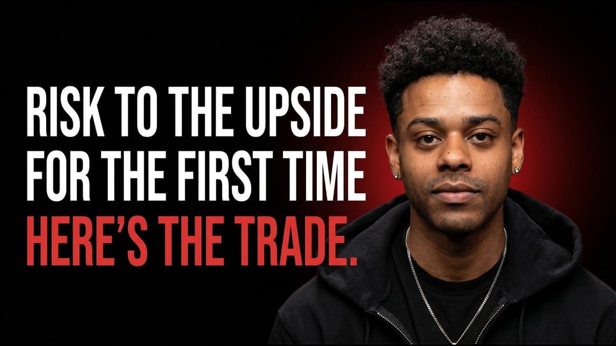 The Market Is Pricing Risk to the Upside. In 8 Years of Trading This Has Never Happened Before