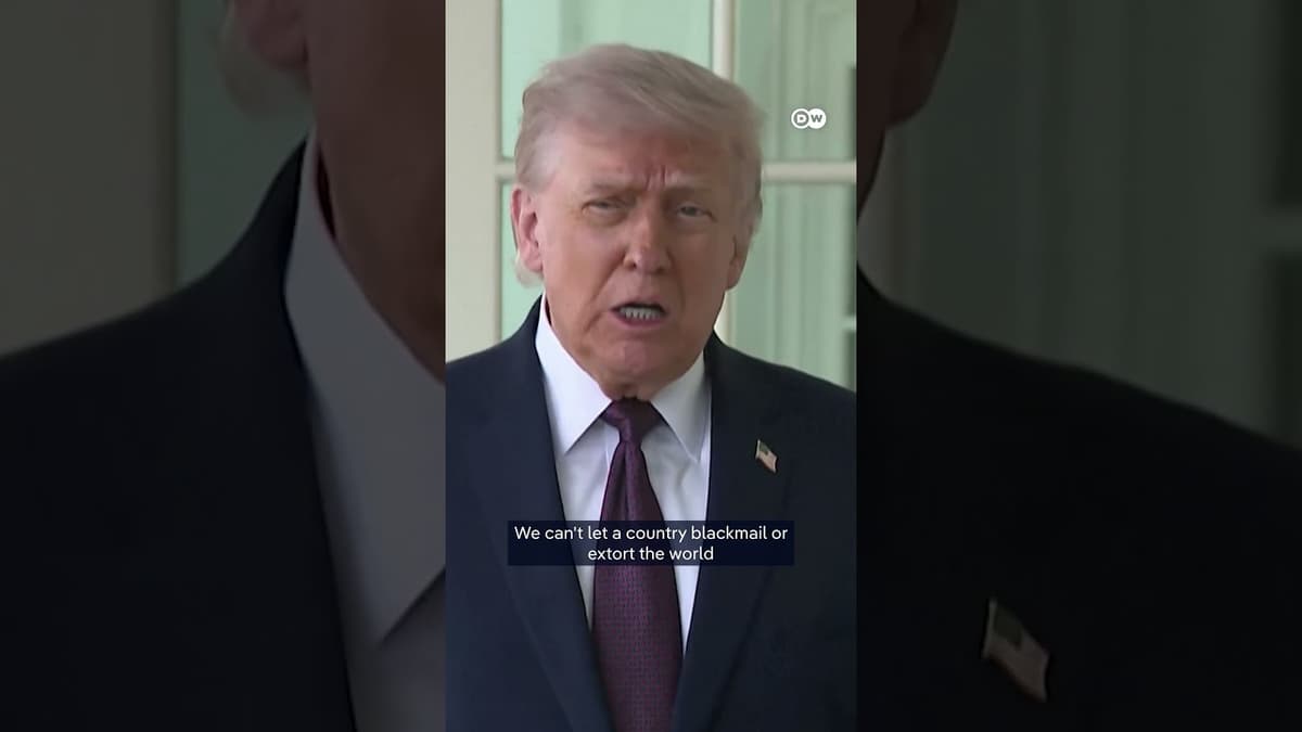 Iranians Rally Against US Blockade | DW News