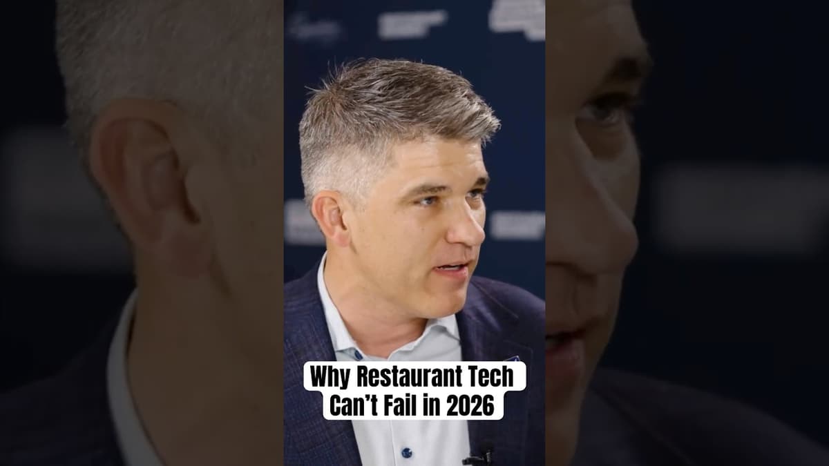 Why Restaurant Tech Can’t Fail in 2026