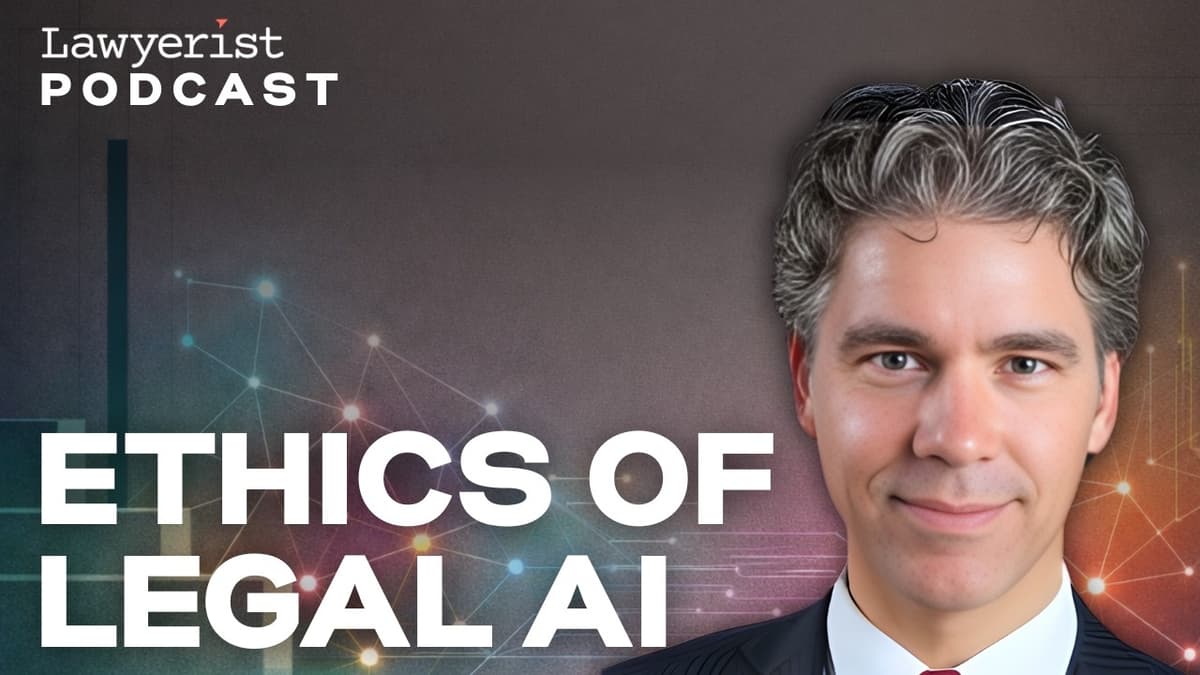 Why AI Won’t Replace Lawyers—But Will Expose Them.