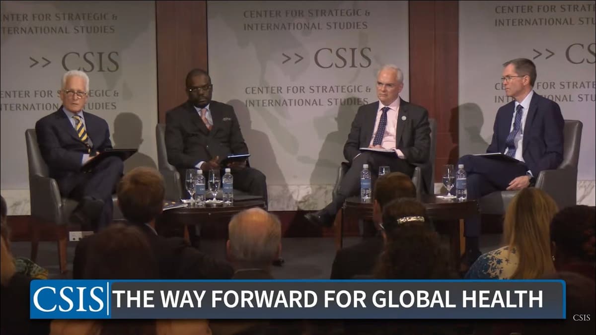 The Way Forward for Global Health | The Futures Summit