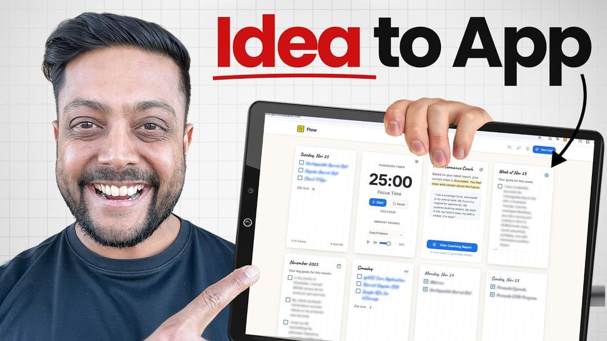 Complete Vibe Coding Tutorial: Build a Full Stack App in 30 Min with AI | Lovable
