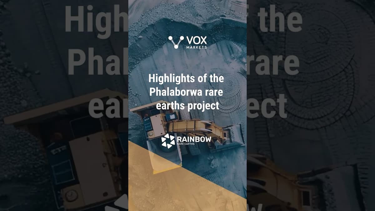 Rainbow Rare Earths - Highlights of the Phalaborwa Rare Earths Project