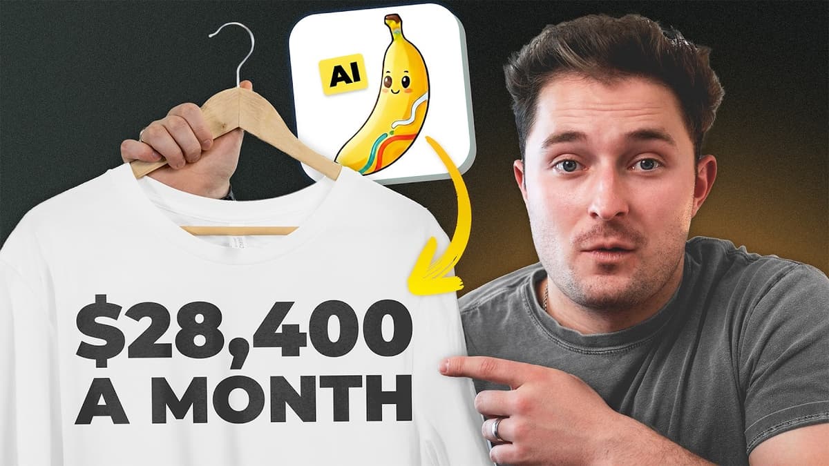 Nano Banana Ai T-Shirts That Are Making People $298k/Year