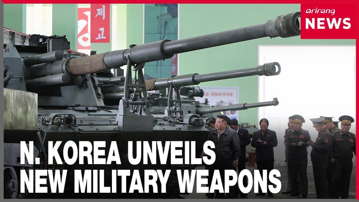 N. Korea Unveils Long-Range Artillery System, Delivering 5,000-Ton Warship to Navy by June