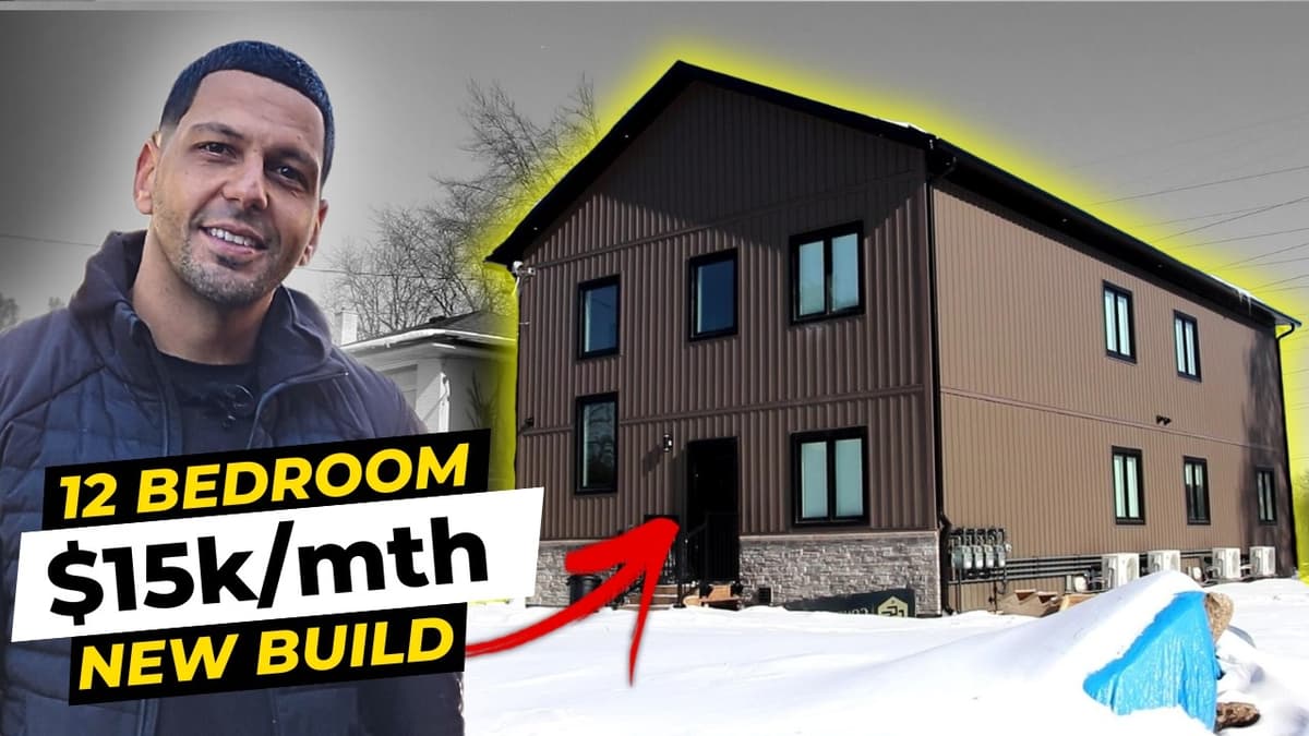 $1.3M Build → $1.9M Value? 12 Bedroom Purpose-Built Rental Breakdown
