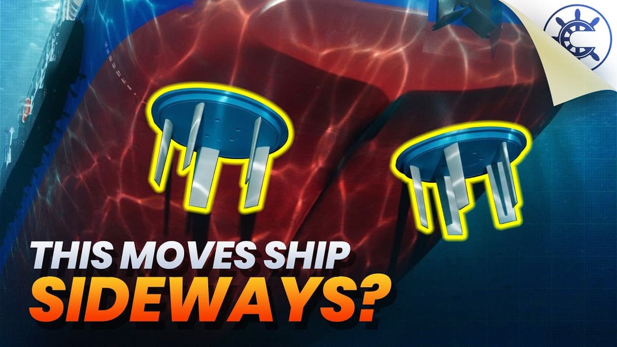 Why Do Some Ships Use Vertical Propellers?