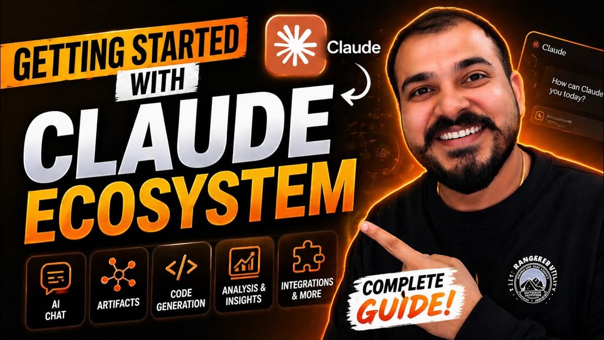 1- Getting Started With Claude Ecosystem- Claude Chat, Claude Cowork And Claude Code