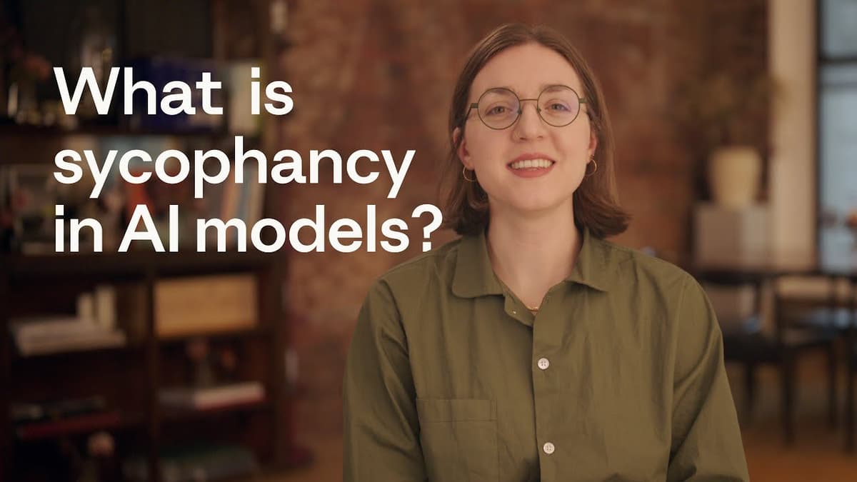 What Is Sycophancy in AI Models?