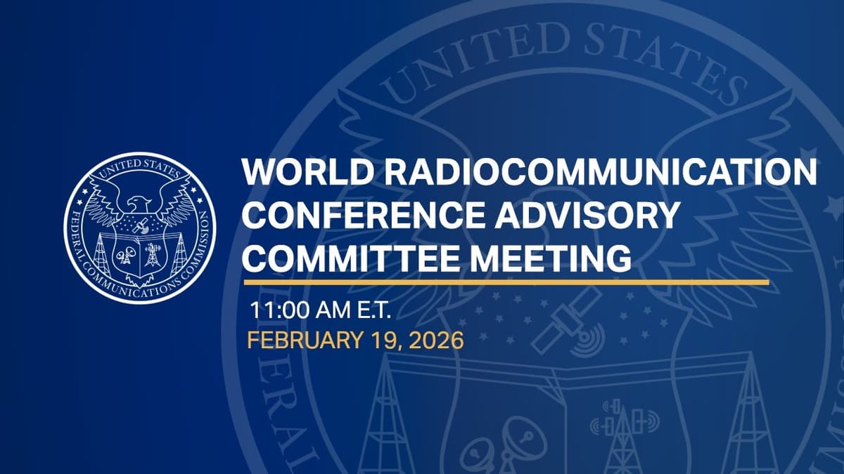 World Radiocommunication Conference Advisory Committee - Fourth Meeting