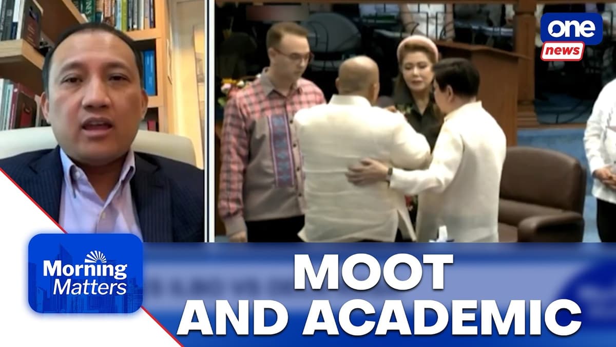 Andres: Bato SC Remedies Now Moot and Academic After Leaving Senate Custody | Morning Matters