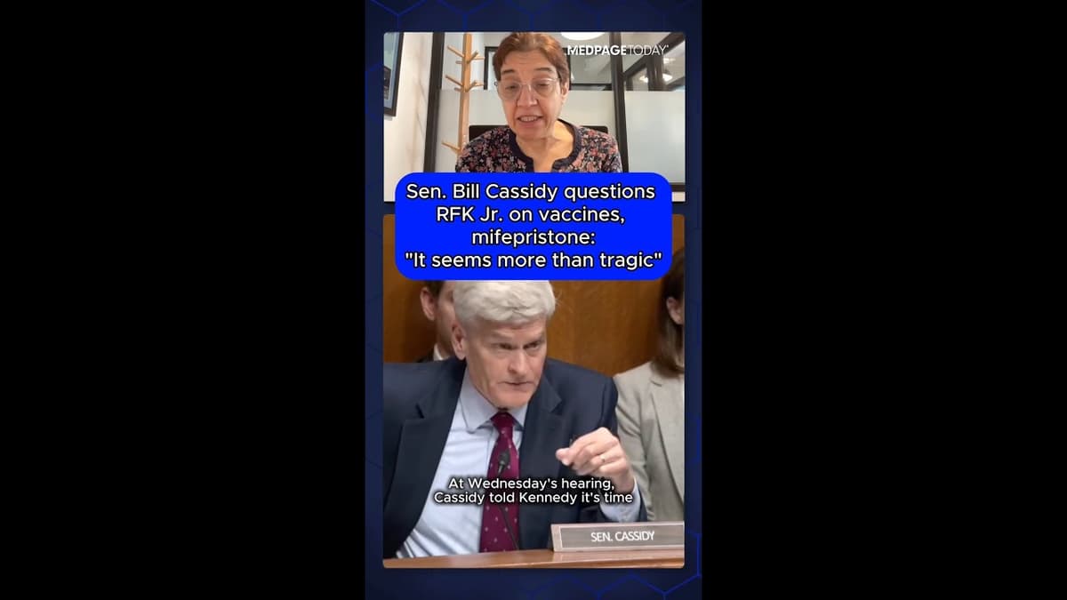 Sen. Bill Cassidy Questions RFK Jr. On Vaccines, Mifepristone: "It Seems More than Tragic"