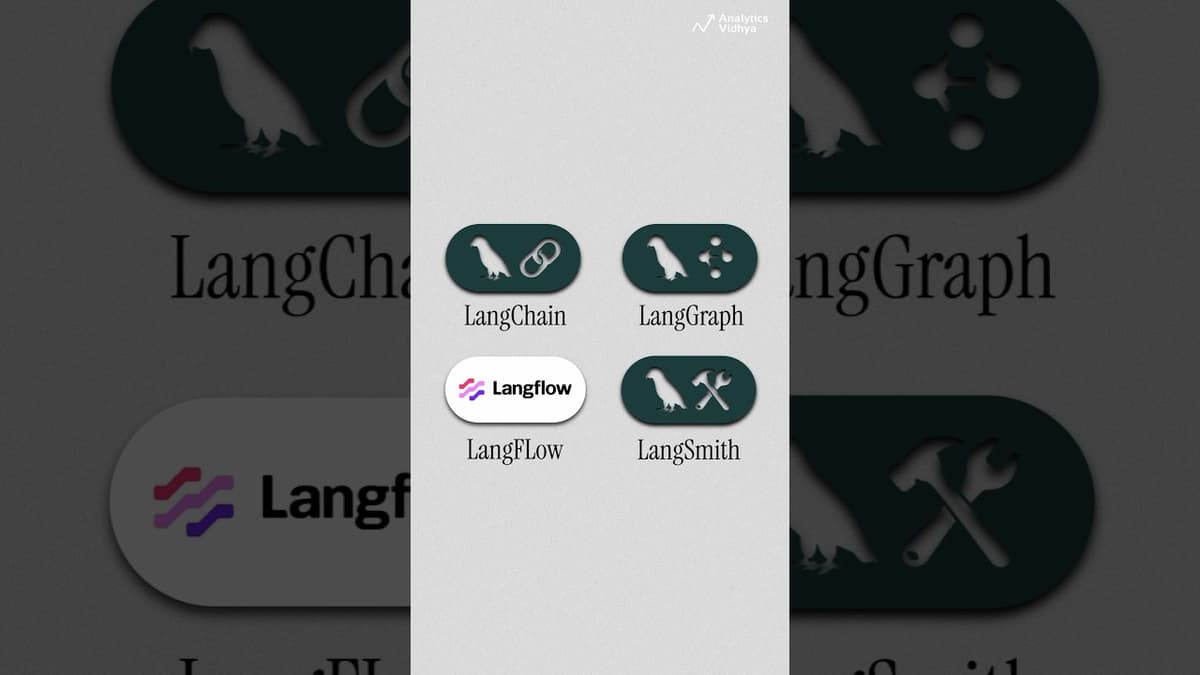 LangChain vs LangGraph vs LangFlow vs LangSmith (Explained Simply)