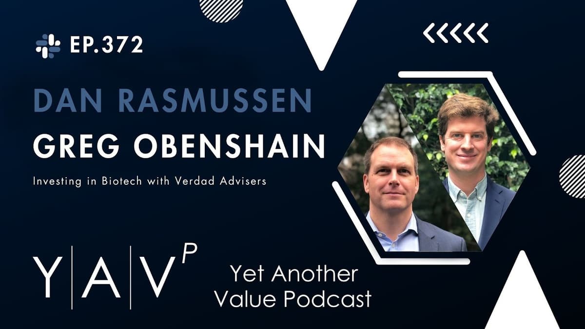 Investing in Biotech with Verdad Capital