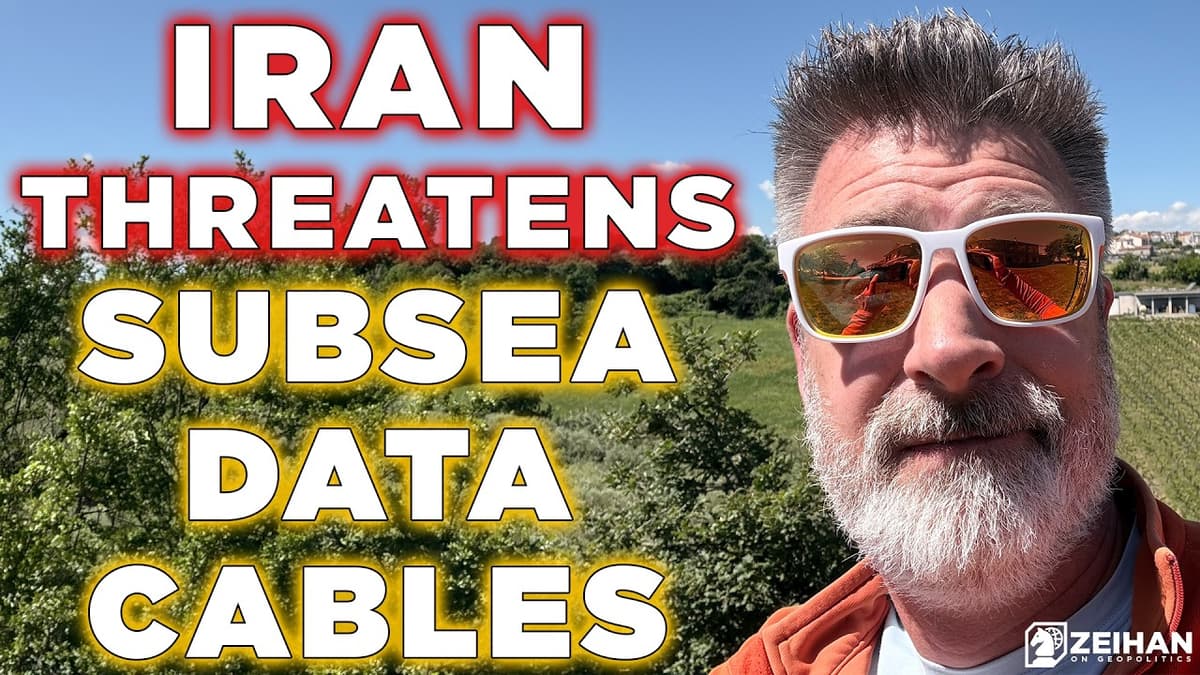 Can Iran Control Internet Cables in the Gulf? || Peter Zeihan