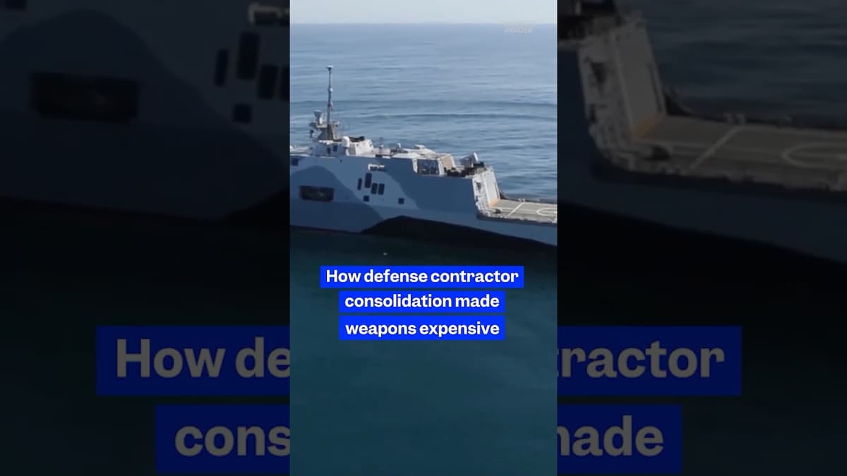 Here's How 5 Companies Came to Dominate America's #defense Industry. #military