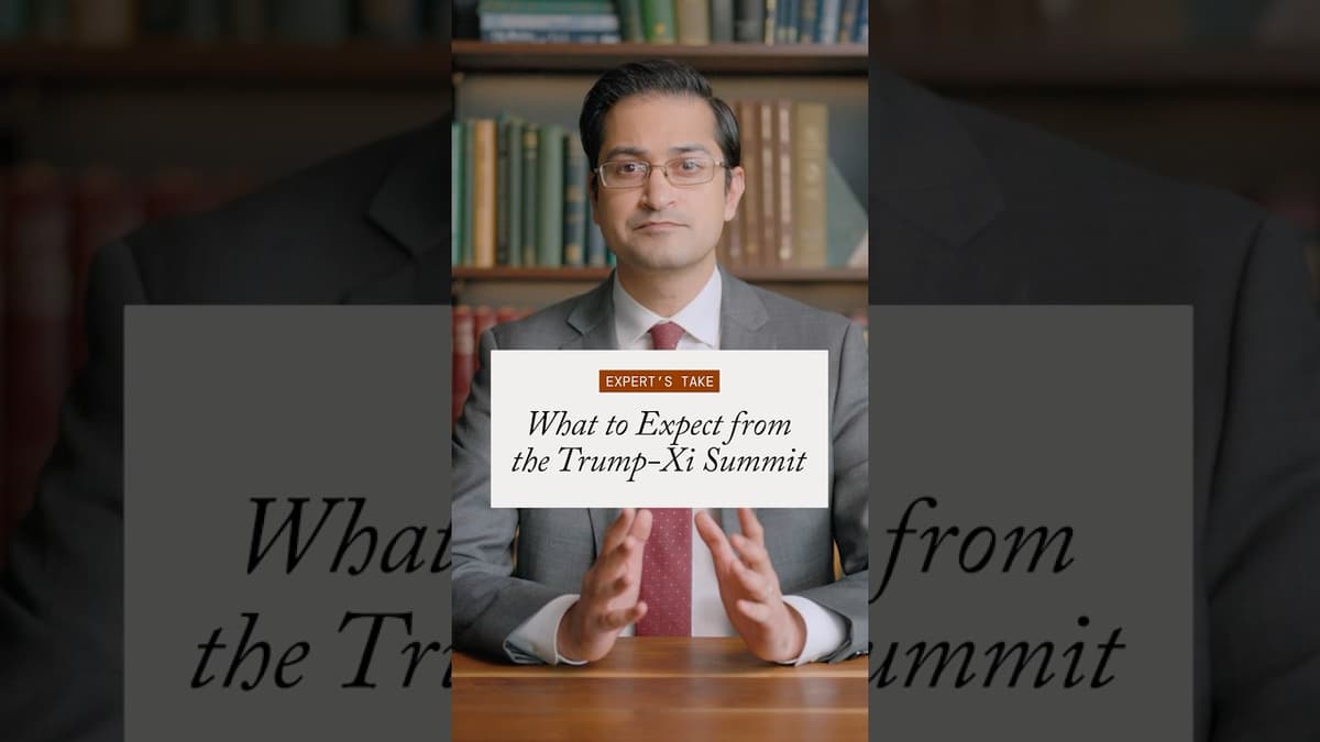 Trump to Tackle AI, Taiwan, Iran, and More at China Summit