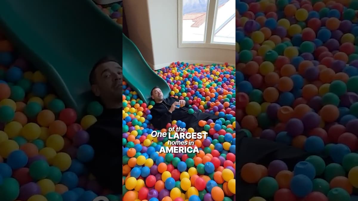 One of THE LARGEST HOMES in AMERICA #shorts #mansiontour #realestate