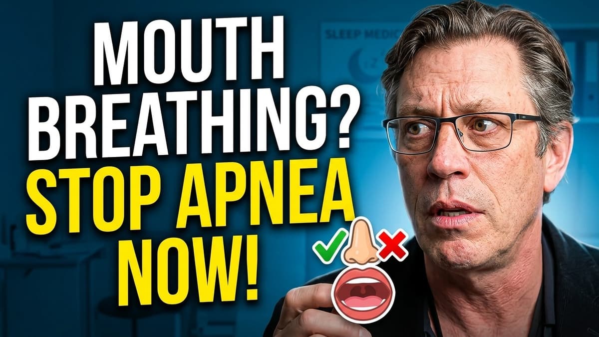 Empowered Sleep Apnea: Dr. David McCarty on CPAP, Mouth Breathing & Better Sleep