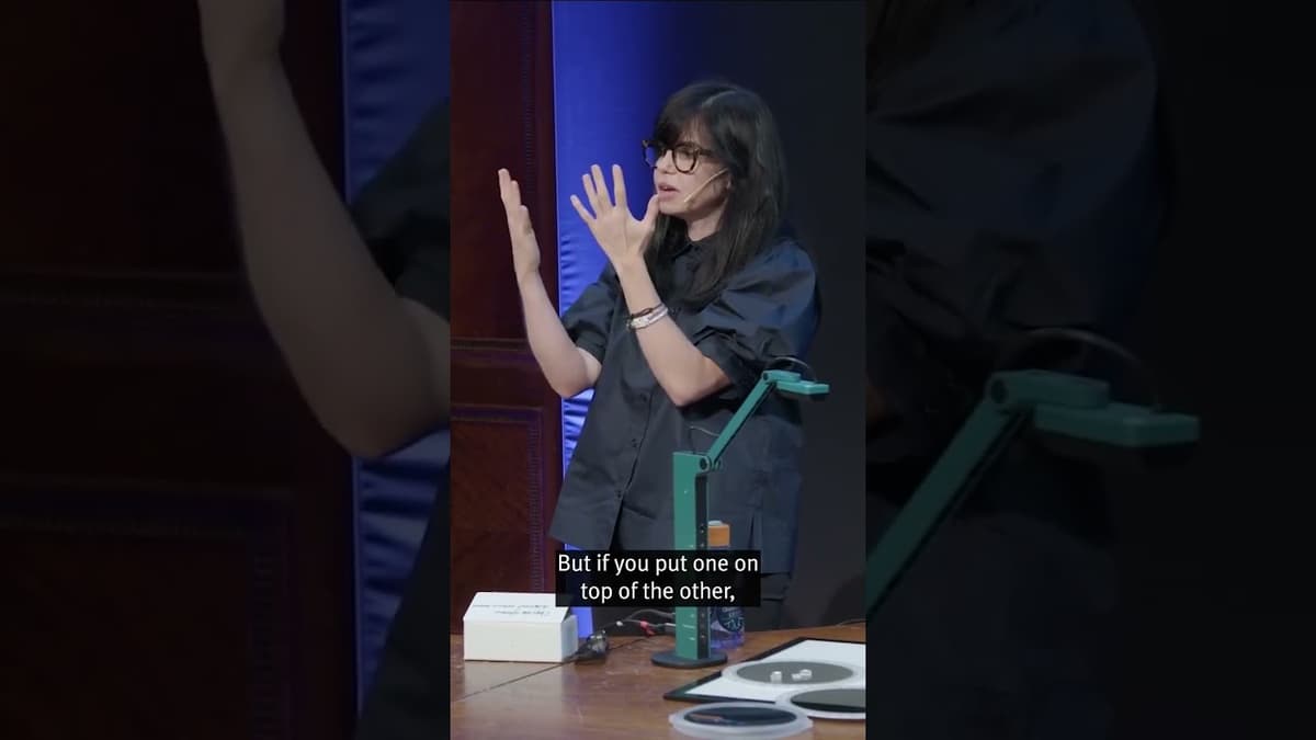 What Is Chirality? Mirror-Image Forms with Jess Wade #shorts #science #chirality #scienceexplained