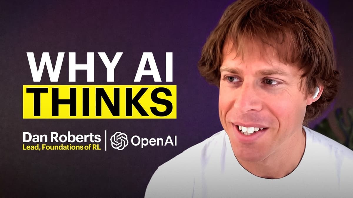 OpenAI's Dan Roberts: Why AI Can Now Make Discoveries