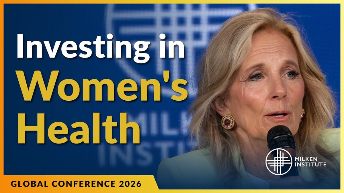Catalyzing Capital, Innovation, and Impact to Advance Women's Health | Global Conference 2026