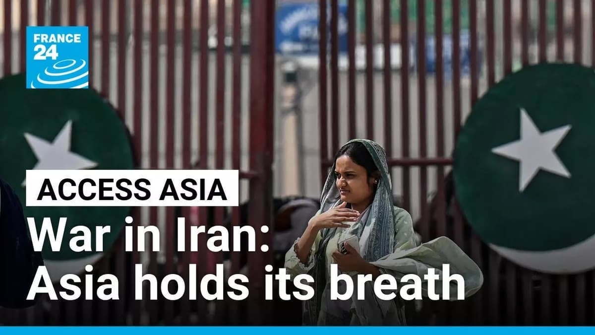Asia Holds Its Breath as Iran War Drags on • FRANCE 24 English