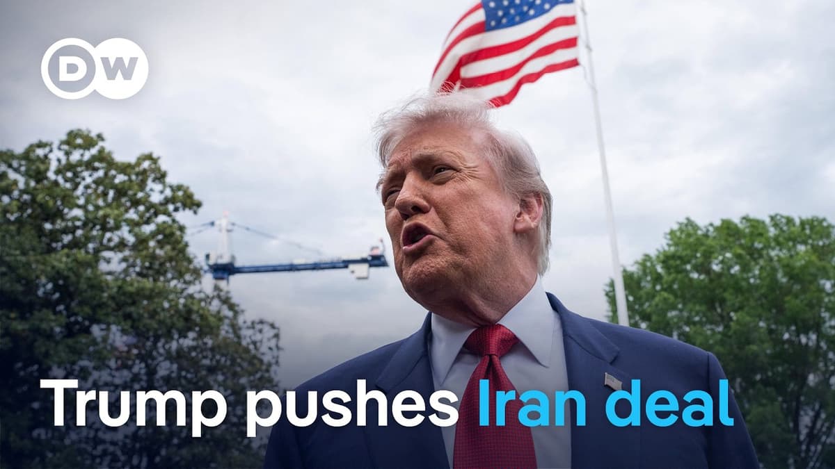 US President Donald Trump Is Expecting a Swift Response From Tehran on Latest Peace Offer | DW News
