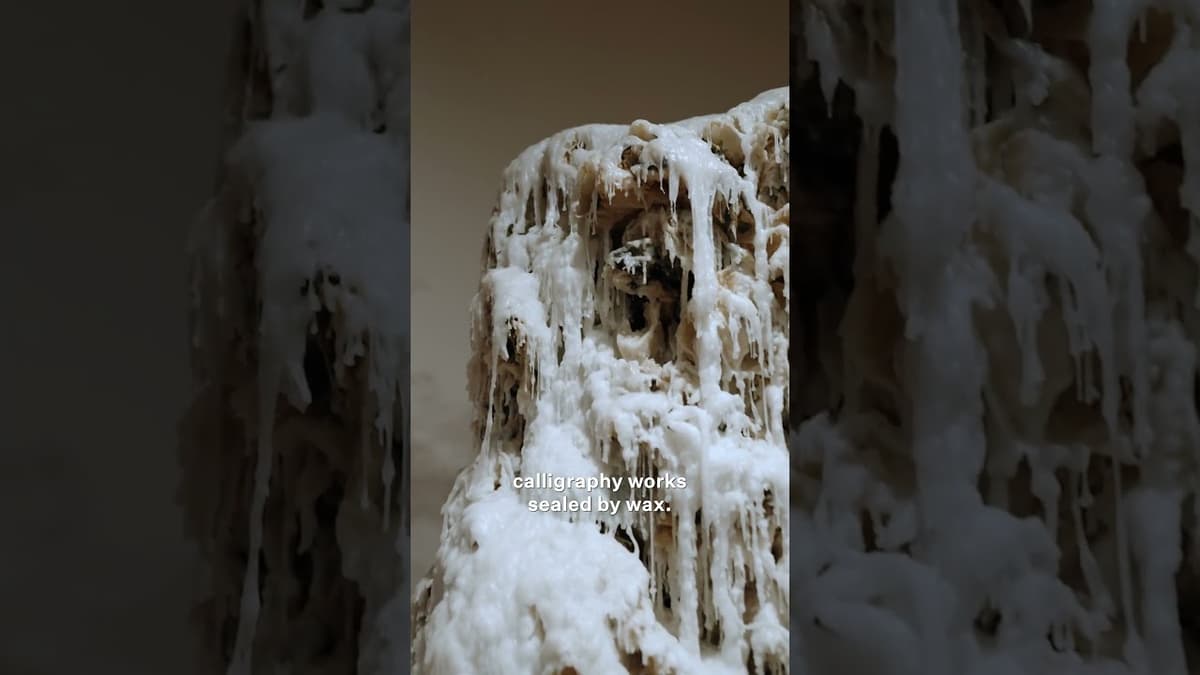 Inside Calligraphy that Breaks Out of the Page