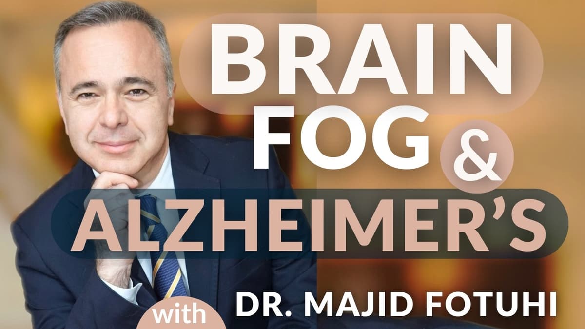 Forgetting Words & Losing Your Keys in Perimenopause Is NOT Alzheimer's | Dr. Majid Fotuhi