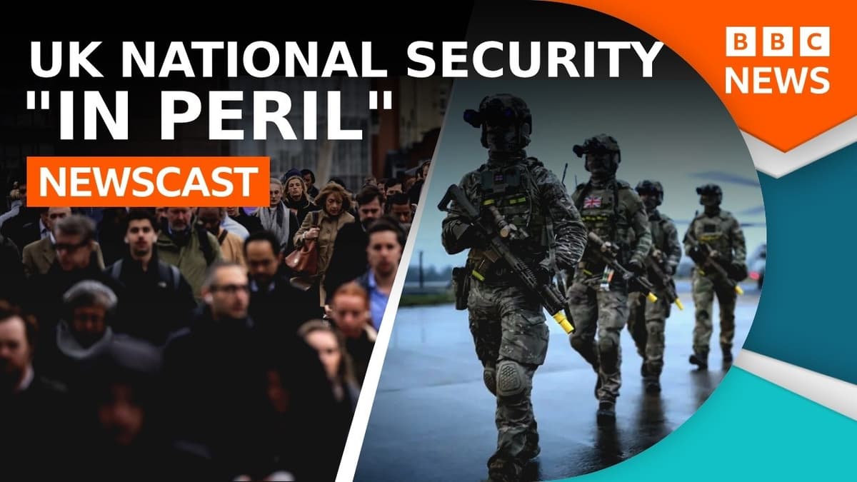 Former Nato Chief Says UK Is Not Safe - but Why? | BBC Newscast