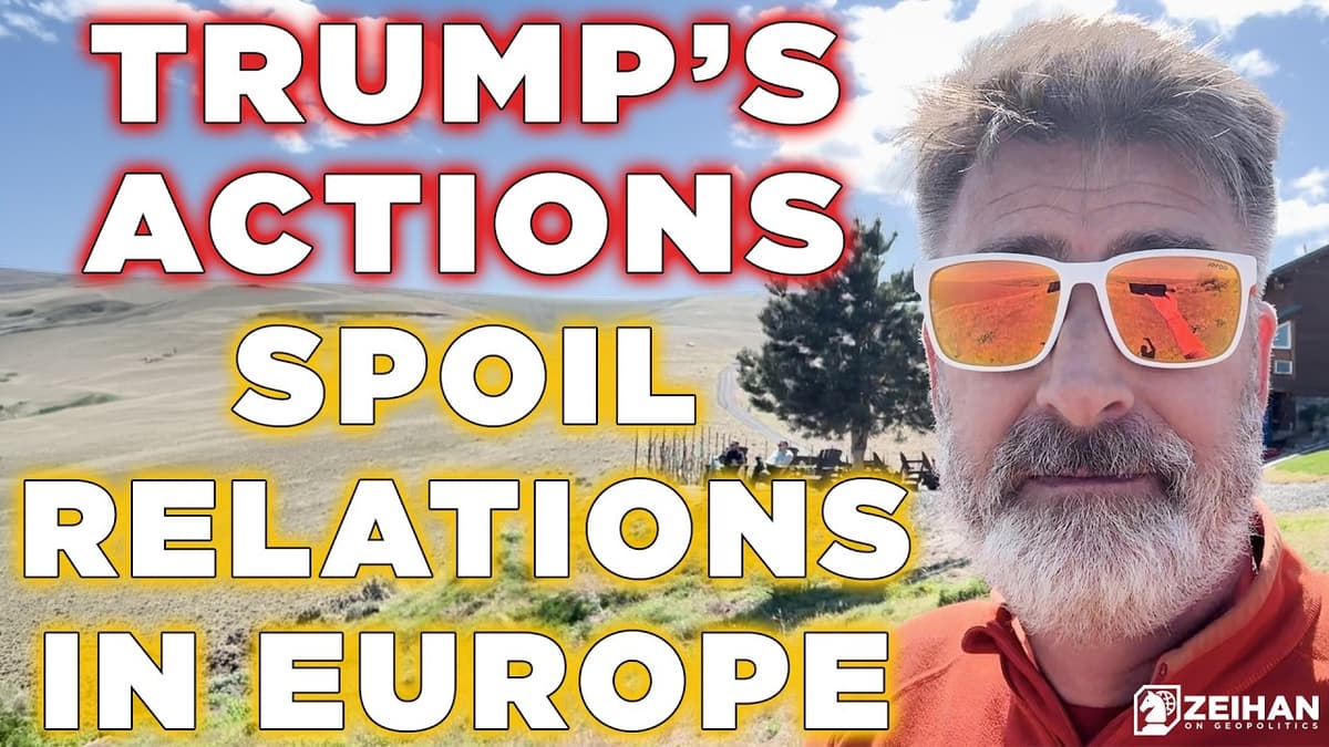 Italy Gives Trump the Cold Shoulder || Peter Zeihan