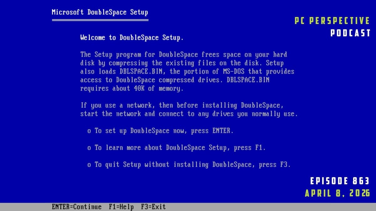 PCPer Podcast 863: Ryzen 9950X3D2 Pricing, Raptor Lake Still Part of Intel Plan, Compress Your VRAM